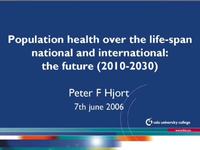 Link til Peter F. Hjort - Population Health 2010 - 2030