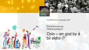 Link til SAMSVAR-spesial: Oslo - en god by å bli eldre i?