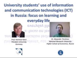 Link til University Students’ Use of Information and Communication Technologies (ICT) in Russia: A Focus on Learning and Everyday Life *