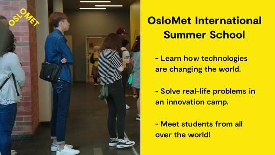 Link til OsloMet International Summer School
