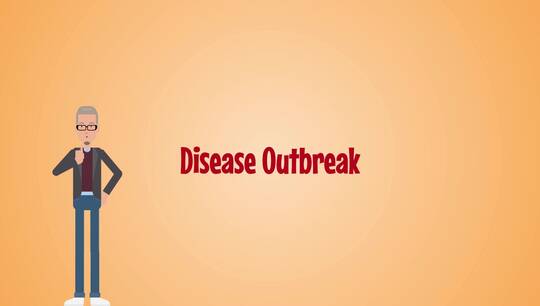 Link til Public Health: Example of outbreak
