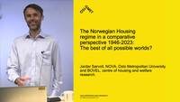 Link til The Norwegian Housing regime in a comparative perspective 1946-2023