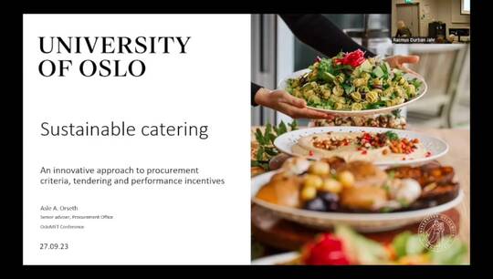 Link til Sustainable Catering