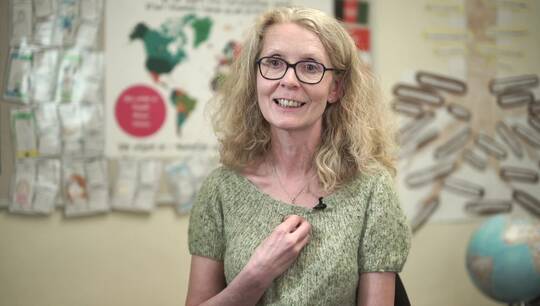 Link til Episode 3 av 4 - Lærer Marianne forbereder seg på å ta imot nyankomne elever